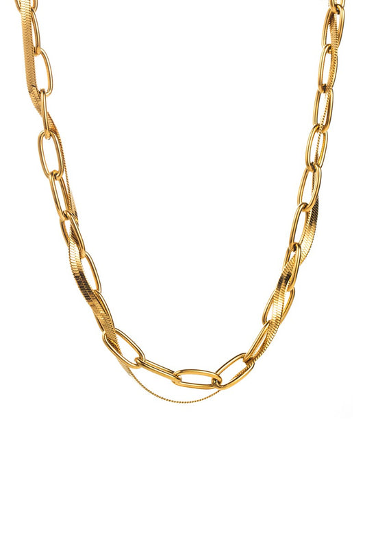 rowan: laney layered chain necklace
