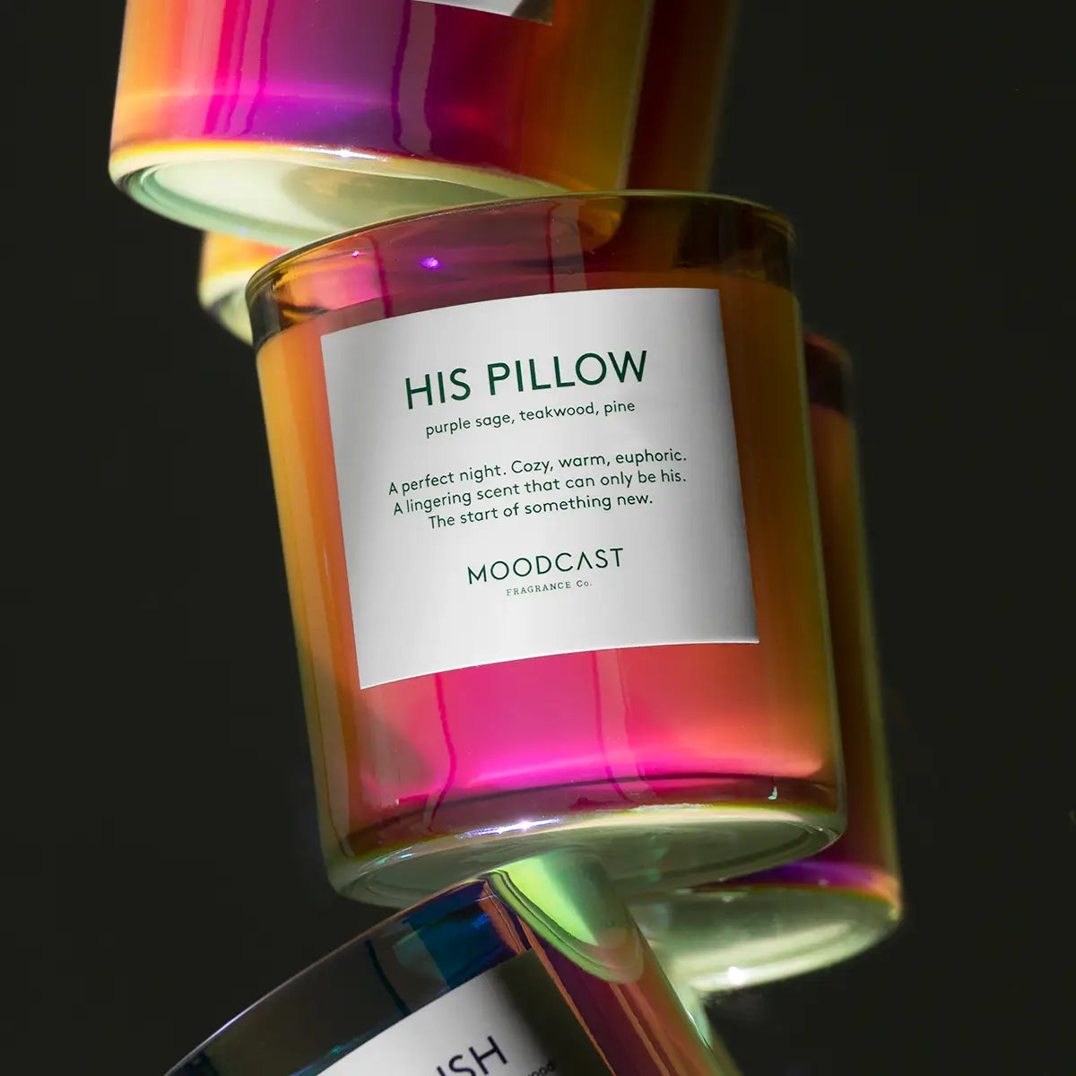 moodcast candle co - his pillow