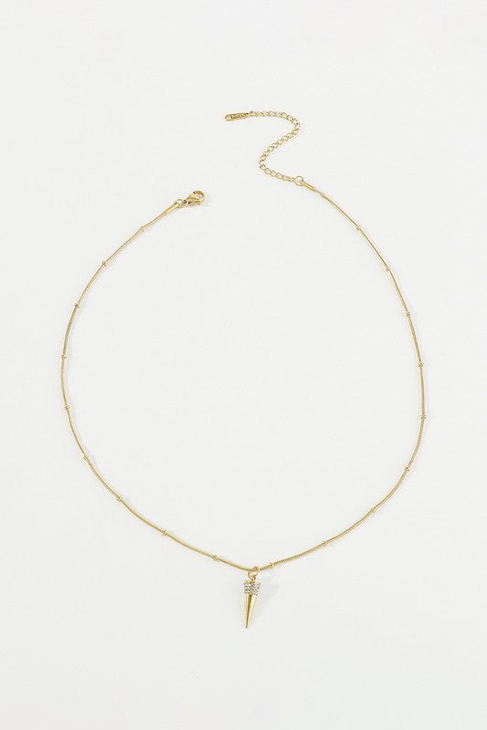 rowan: lucia beaded chain necklace