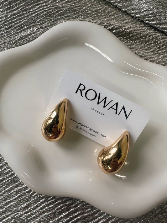 rowan: ava tear drop earrings
