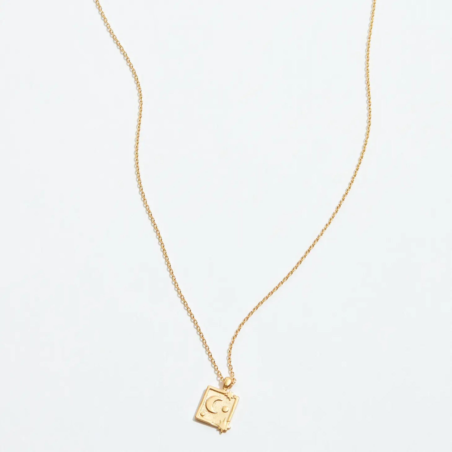 rowan: old moon pendant necklace